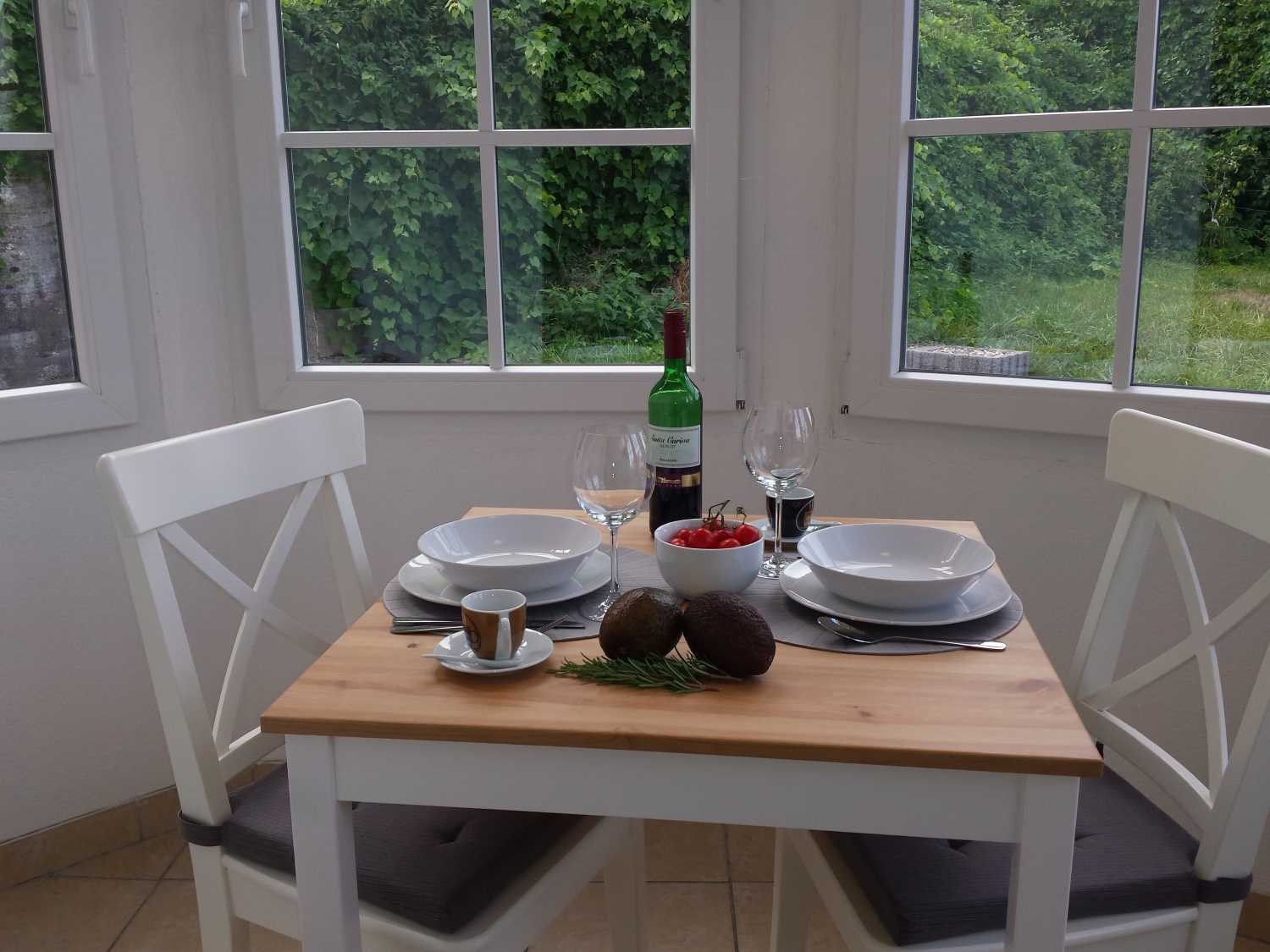 Biosphärenreservat Bliesgau Ferienwohnung Blieskastel-Altstadt, Bliesgaustr. 16, Erker mit Blick auf das Kloster